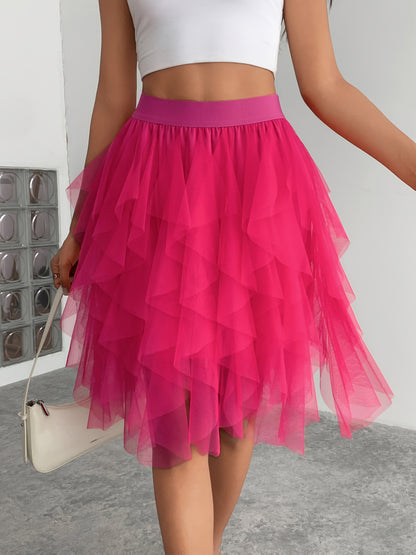 Damen Tüllrock – Verspielter Lagen-Look für Alltag und Feste