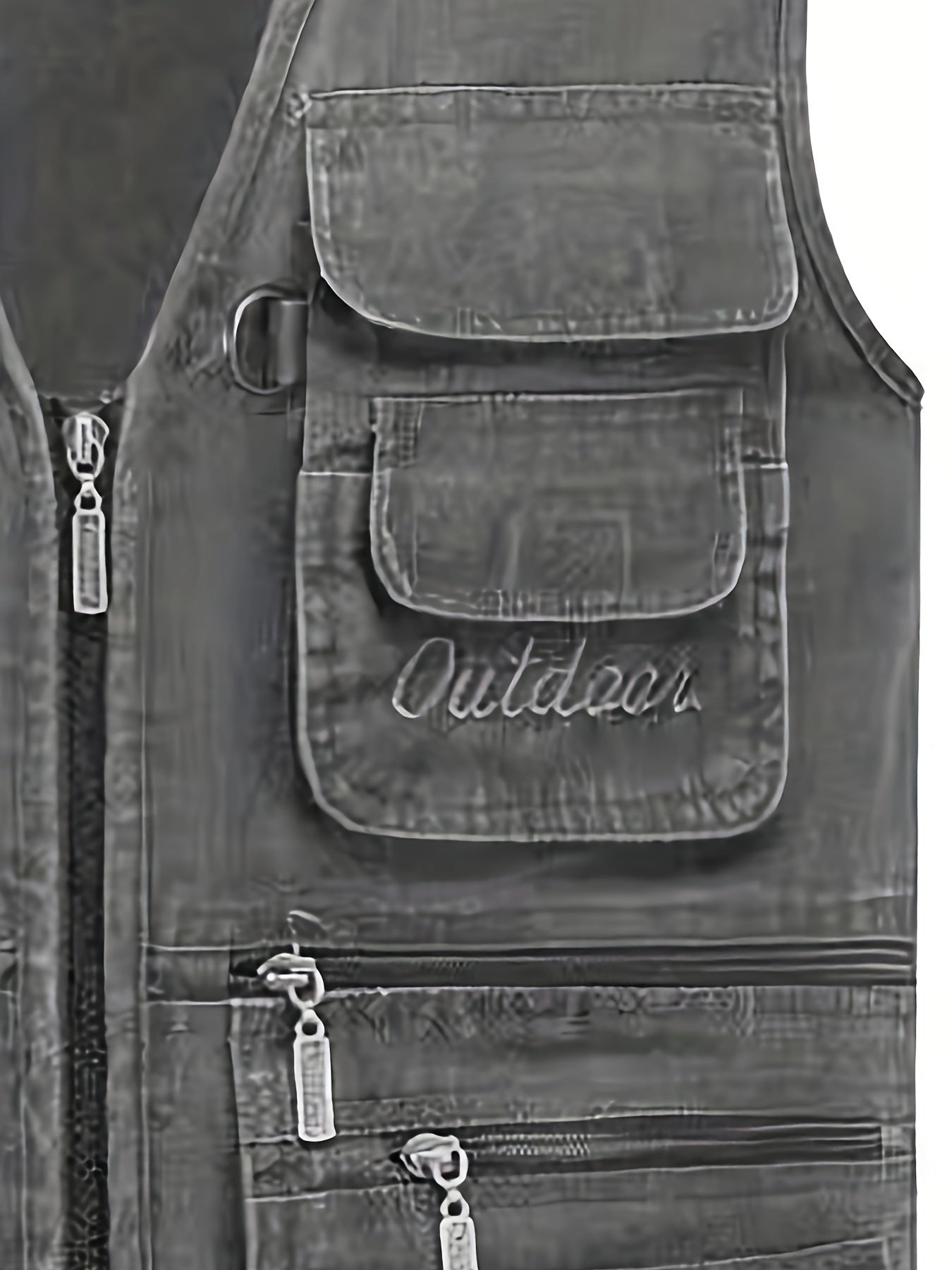 Herren Outdoor Weste mit vielen Taschen – Ideal für Angeln, Wandern & Reisen