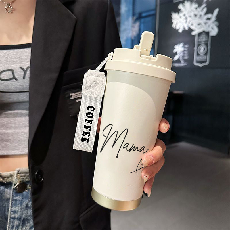 Mama Geschenk Becher – Thermobecher für unterwegs, Muttertag, stilvoll, Damen