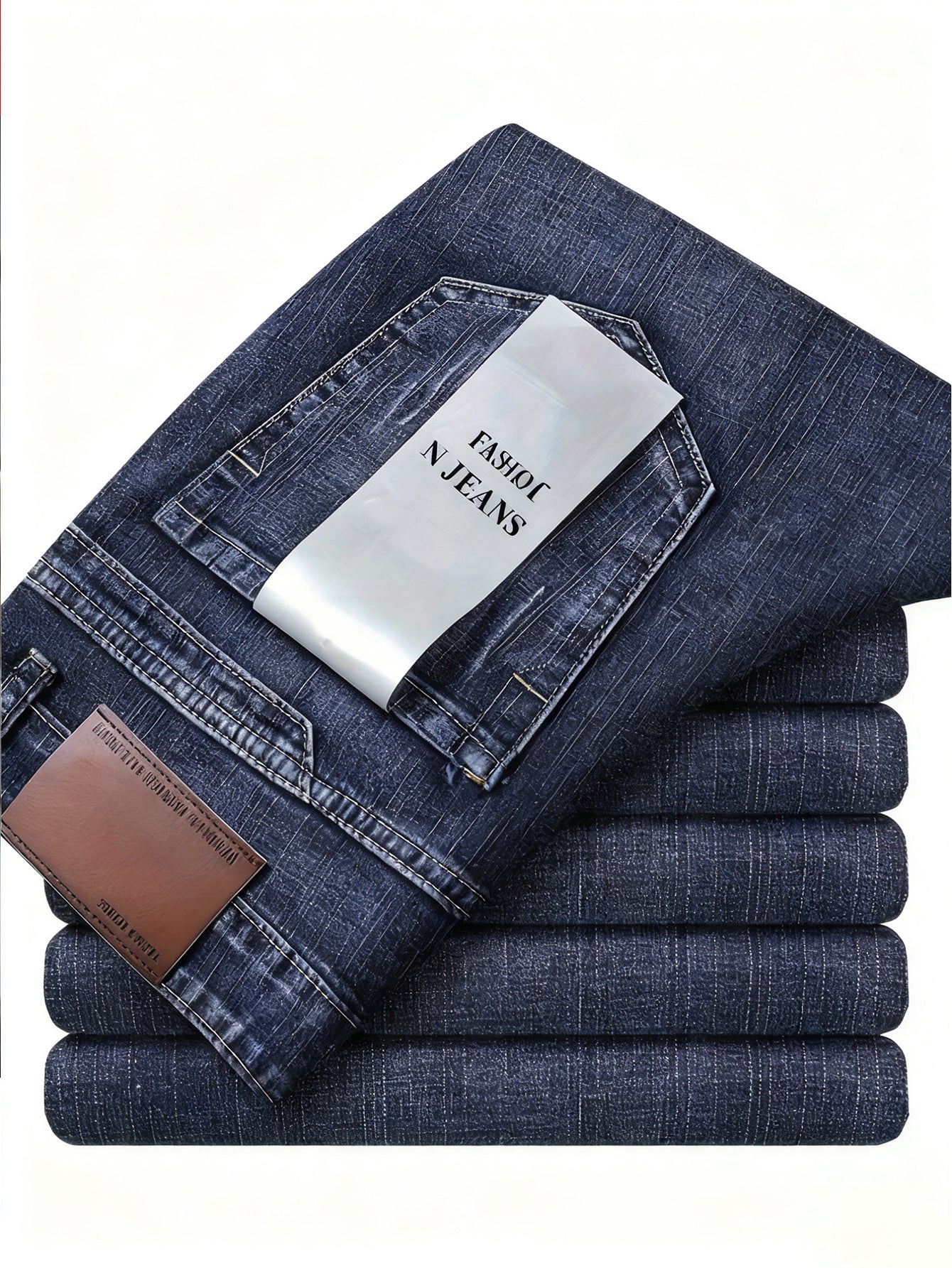 Herren Jeans Straight Fit – Lässige Denim Hose für Alltag und Freizeit