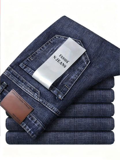 Herren Jeans Straight Fit – Lässige Denim Hose für Alltag und Freizeit