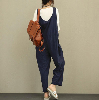 Lisa – Weite Damenlatzhose aus Baumwollmischung
