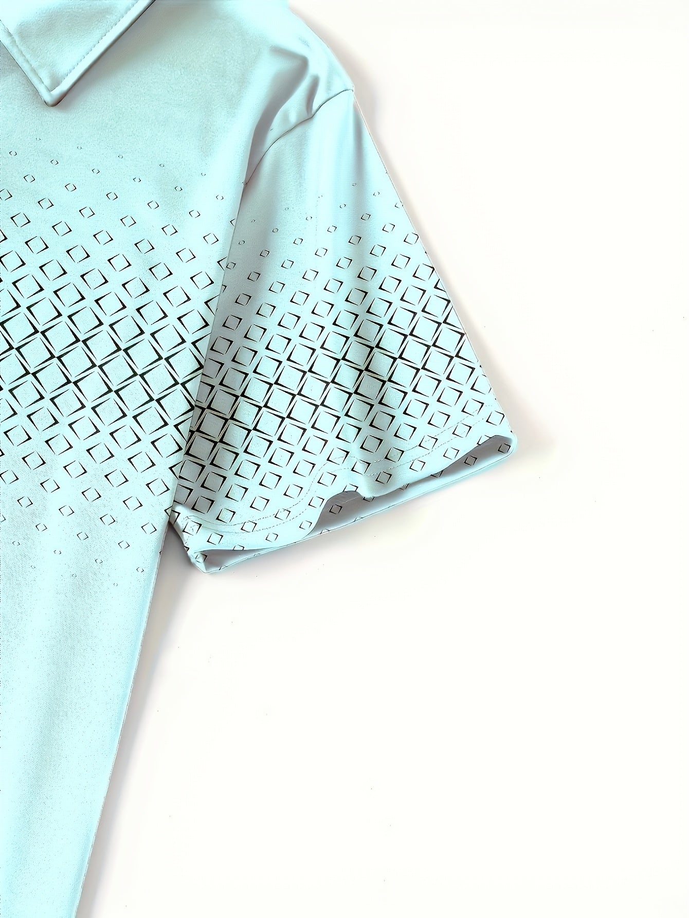 Herren Polo-Shirt mit modernem Muster – Stilvolles Freizeitshirt für Alltag und City