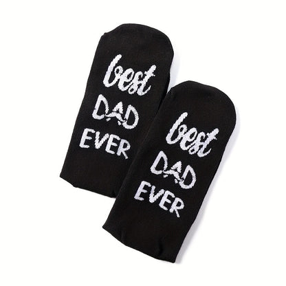 Herren Vatertags-Socken Best Dad Ever – Lustige Geschenkidee für Väter