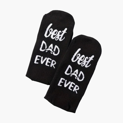 Herren Vatertags-Socken Best Dad Ever – Lustige Geschenkidee für Väter