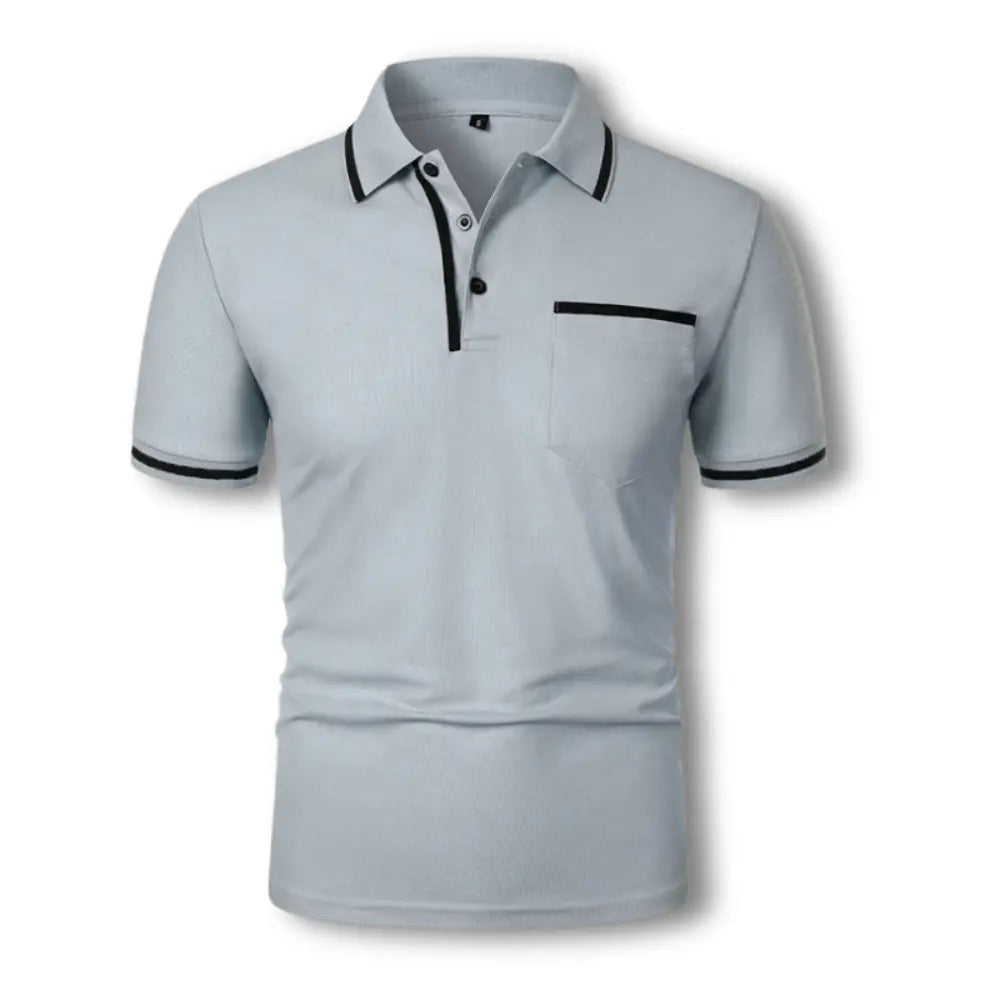 Herren Polohemd Modern Fit mit Kontrastdetails – Stilvolles Freizeit- und Alltagsoutfit