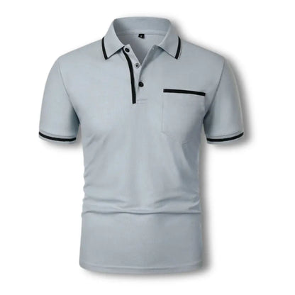 Herren Polohemd Modern Fit mit Kontrastdetails – Stilvolles Freizeit- und Alltagsoutfit