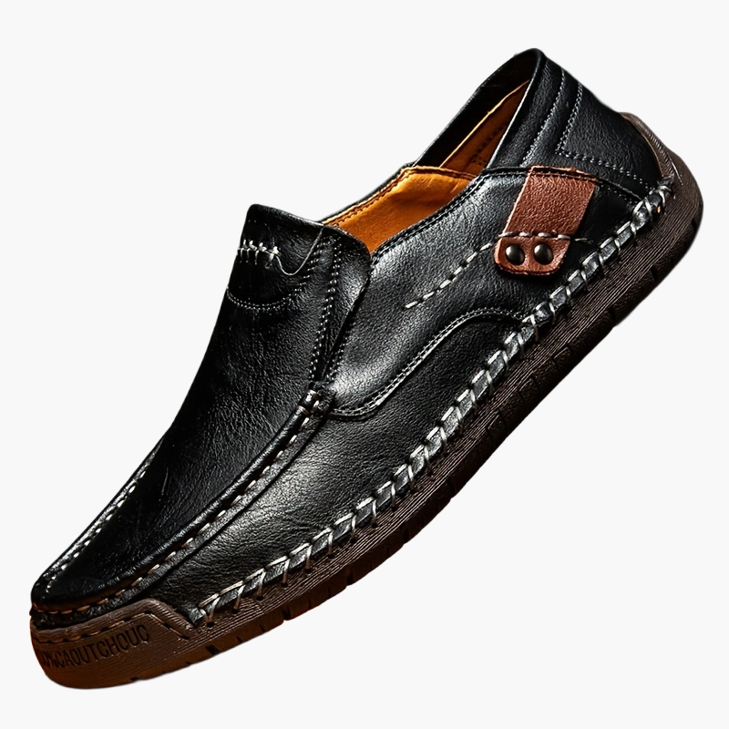Herren Mokassin-Slipper – Bequeme Vintage-Slipper für Alltag und Freizeit