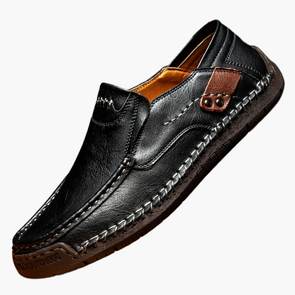 Herren Mokassin-Slipper – Bequeme Vintage-Slipper für Alltag und Freizeit