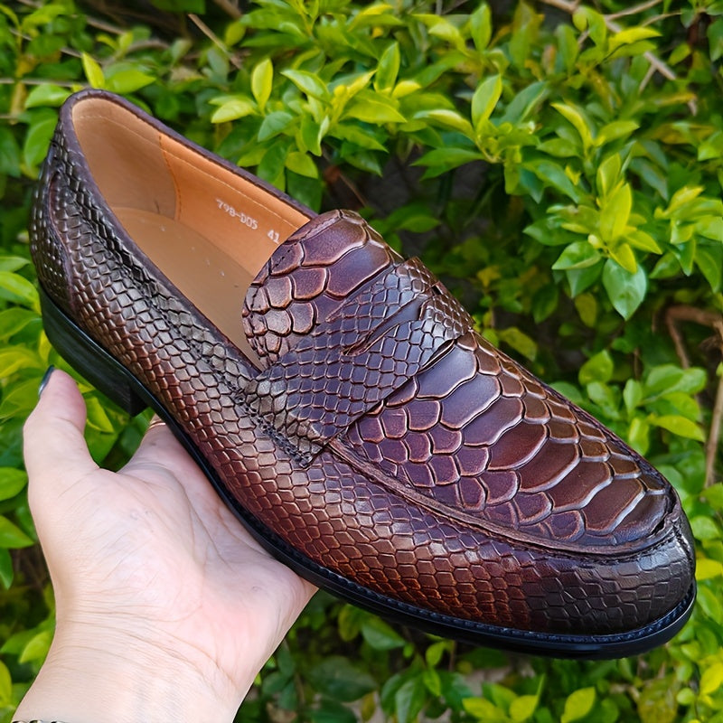 Herren Penny Loafer – Eleganter Business- und Event-Schuh im klassischen Design