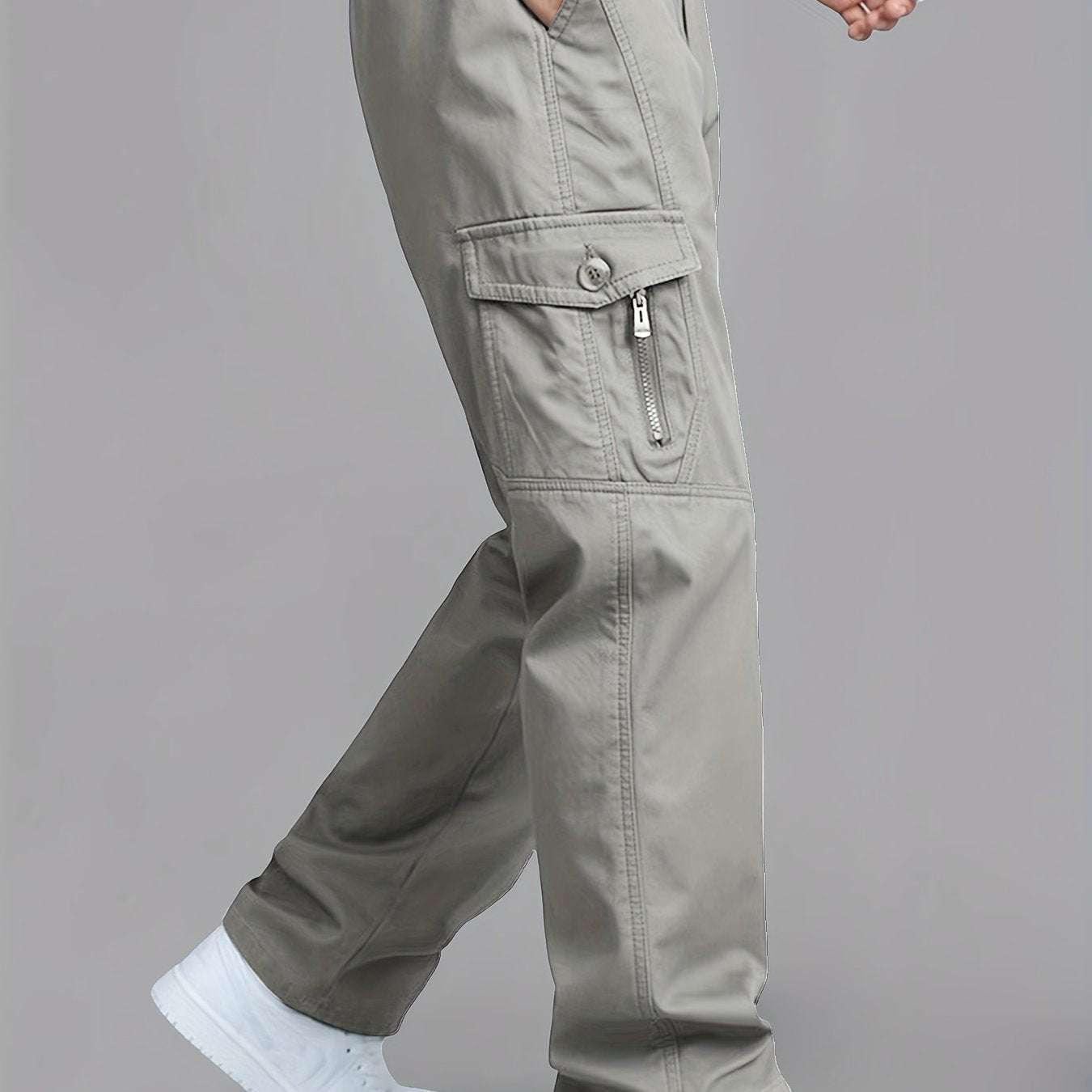 Herren Cargo-Hose mit modernem Schnitt und praktischen Taschen – Lässige Freizeithose für Alltag und Outdoor