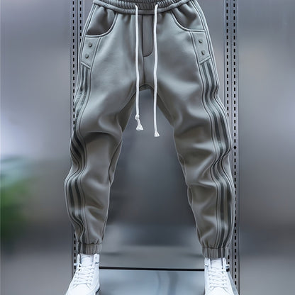Herren Jogginghose mit sportlichem Schnitt und modernen Details – Streetwear & Freizeit