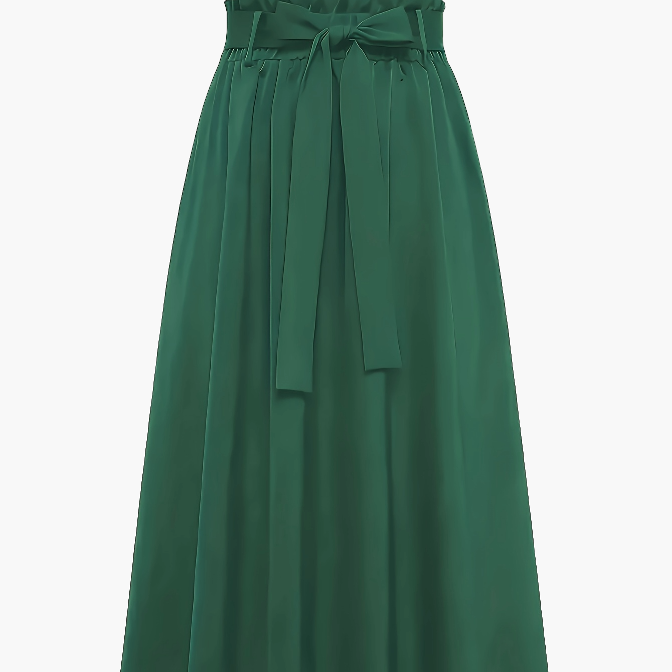 Damen Maxirock mit Paperbag-Bund und Schleife – Eleganter Freizeit-Look für jeden Anlass