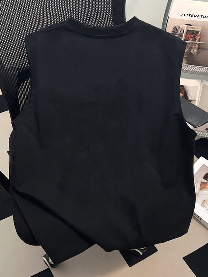 Herren Streetwear Tanktop mit Cartoon-Grafik und lässigem Schnitt