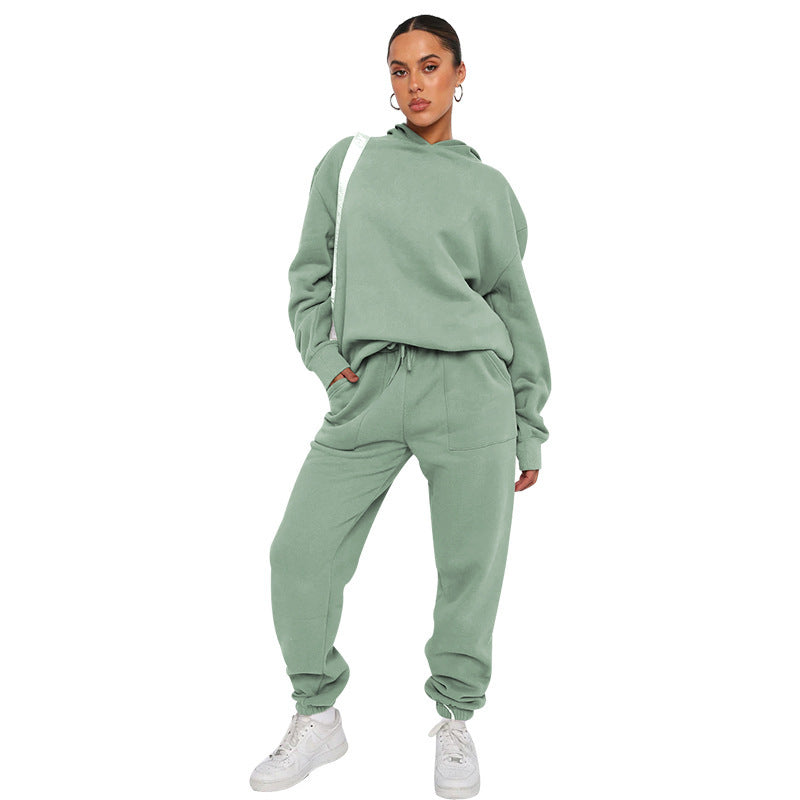 Heather – Kapuzenpullover mit langen Ärmeln aus Polyester