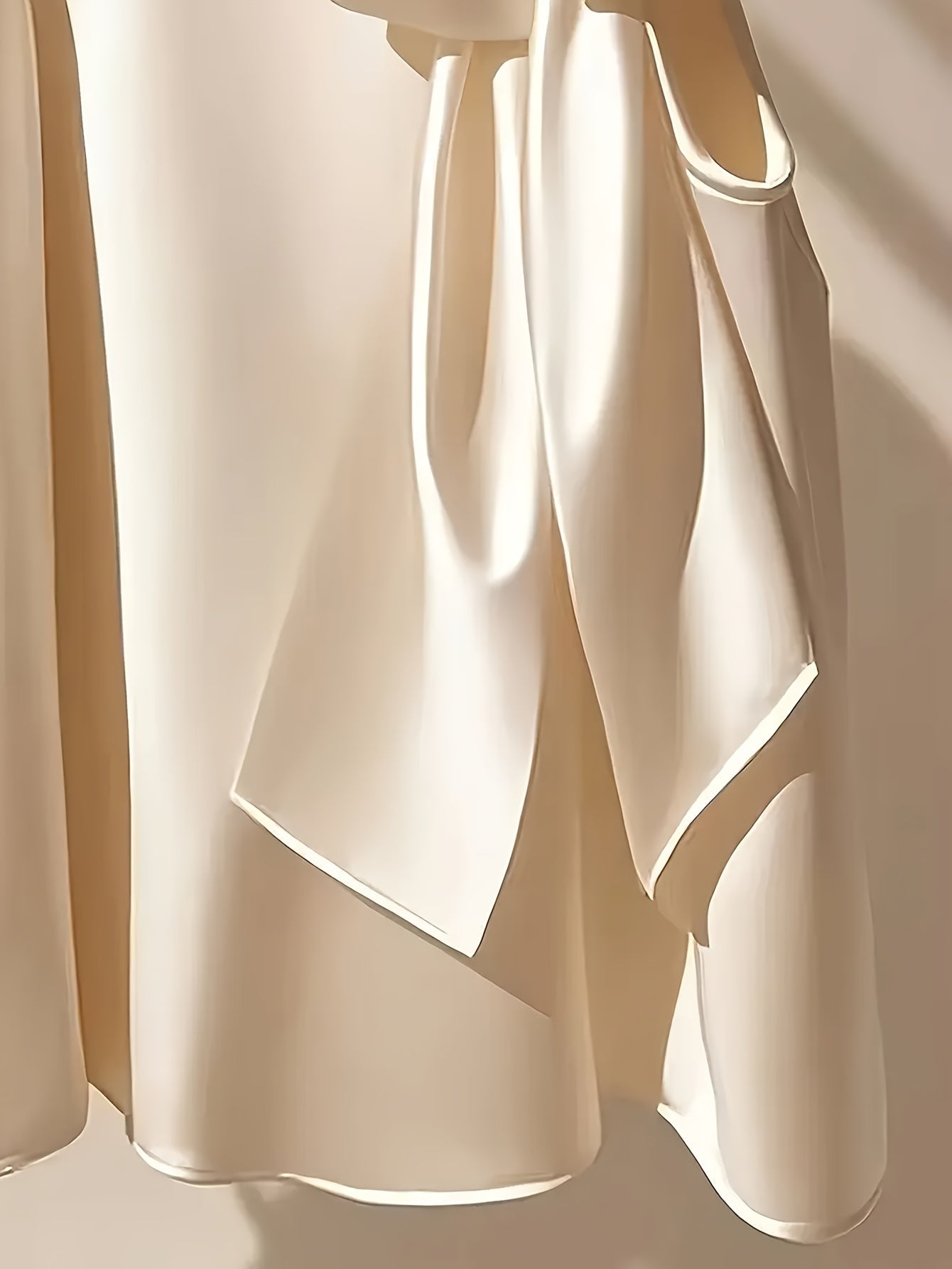 Damen Elegantes Ärmelloses Blusentop mit Schleife für besondere Anlässe