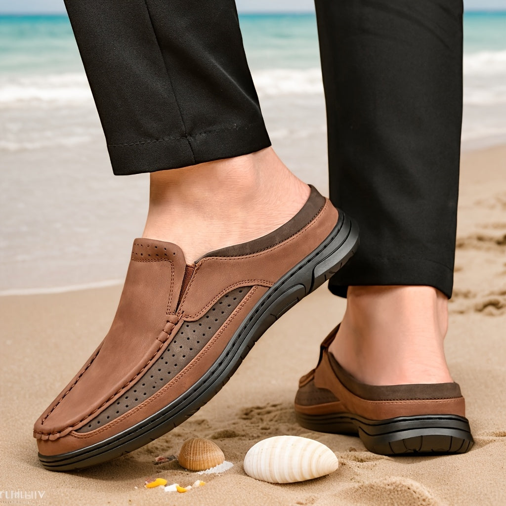 Herren Slip-On Loafer für Freizeit und Sommer – Bequeme Mokassin-Slipper im eleganten Design