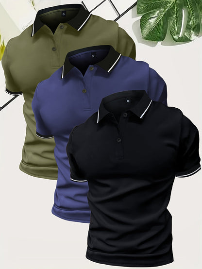 Herren Poloshirt Modern Casual – Stilvolles Freizeitshirt für Alltag und Büro