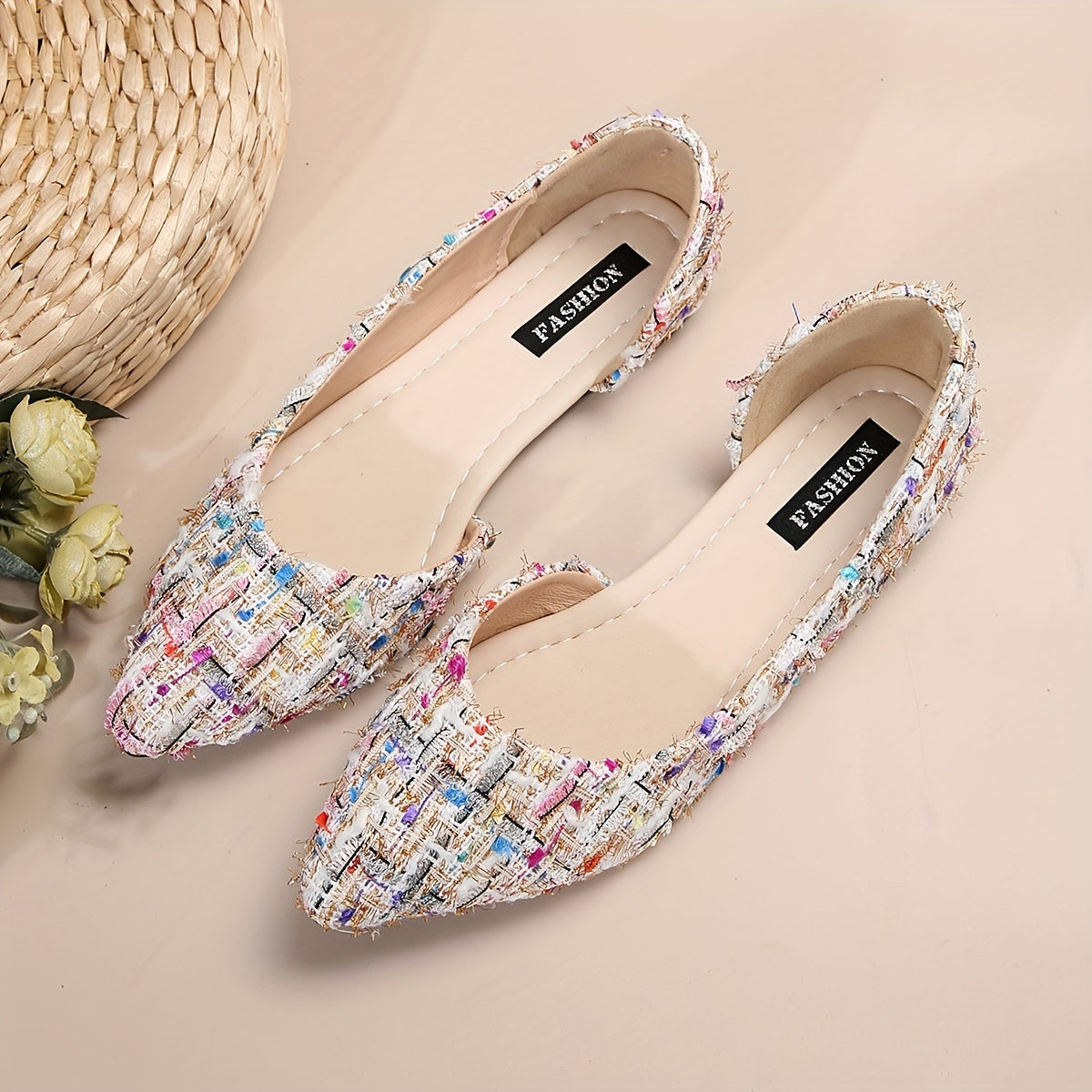 Damen Ballerinas Elegant und Bequem – Modische Flats für Alltag und Büro