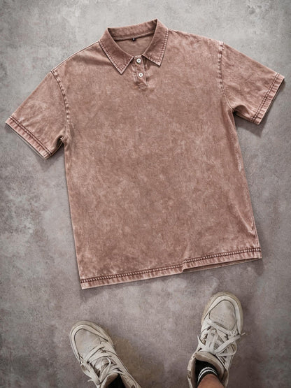 Herren Polo Shirt im Vintage Look – Lässiger Style für Freizeit und Alltag
