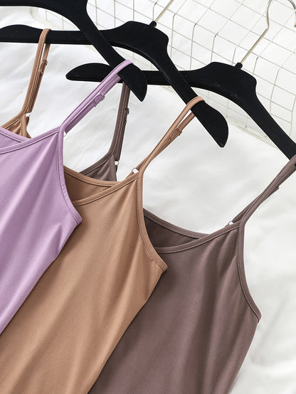 Damen Unterkleid Slipdress – Elegantes Basic für Alltag und Freizeit