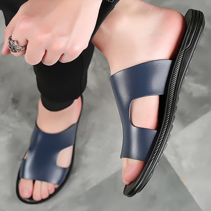 Herren Slide Sandalen Modernes Design Bequem Freizeit