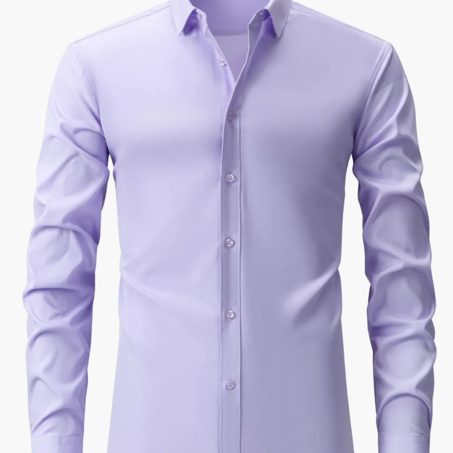Herren Business-Freizeit Hemd Slim Fit – Elegantes Langarmhemd für Büro und Alltag