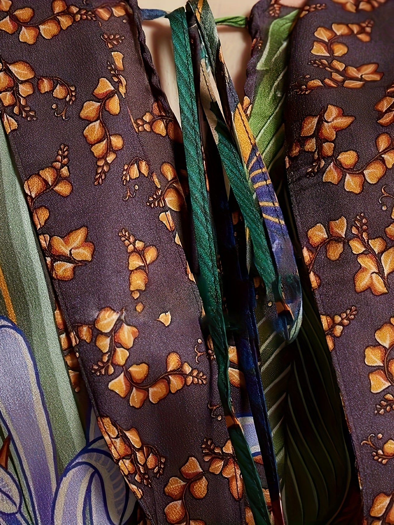 Damen Kaftan Kimono Maxi-Länge – Extravaganter Boho-Look für Urlaub & Abend