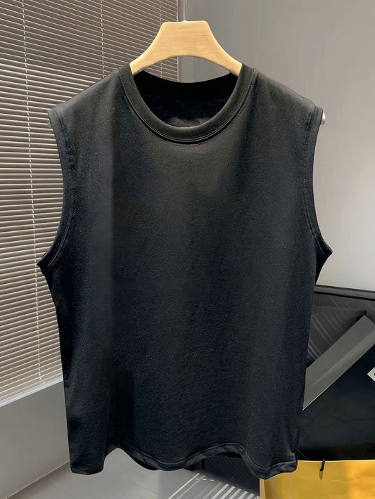 Herren Tanktop Basic Freizeit Ärmellos Streetwear