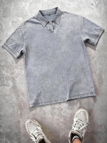 Herren Polo Shirt im Vintage Look – Lässiger Style für Freizeit und Alltag