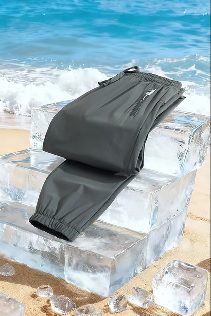 Herren Jogginghose für Sommer – Freizeit & Strand, Regular Fit, Elastischer Bund, Praktische Taschen