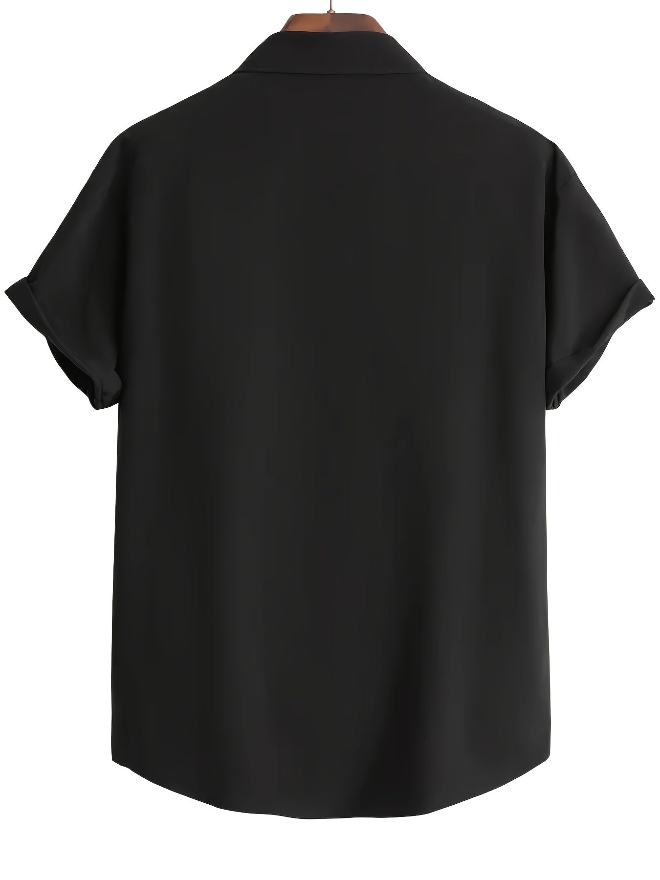 Herren Kurzarm Freizeithemd mit Knopfleiste – Modernes Business & Casual Shirt