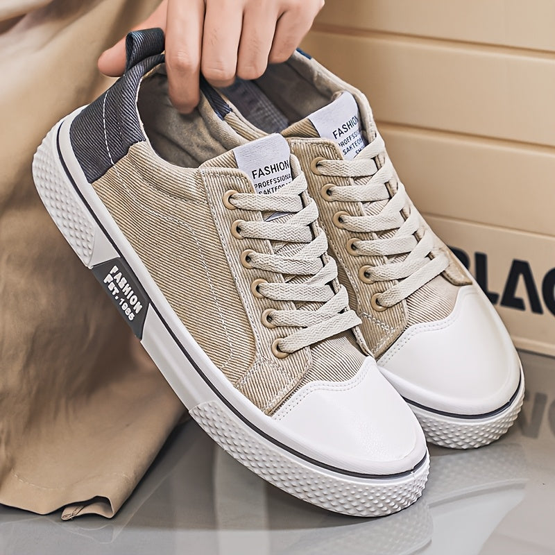 Herren Low-Top Sneaker im Retro-Stil für Alltag und Freizeit