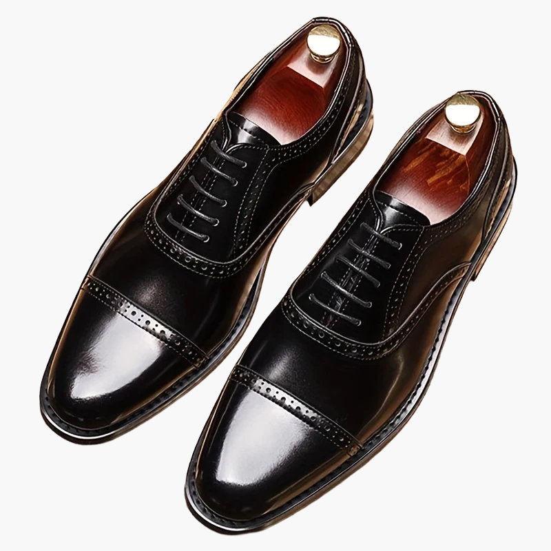 Herren Business Oxfordschuhe – Elegante klassische Schnürschuhe für Büro und festliche Anlässe