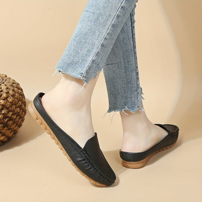 Damen Mokassins Bequeme Slipper für Alltag und Freizeit