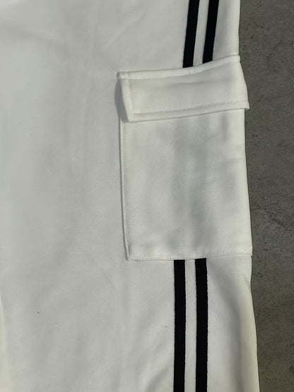 Herren Cargo Jogginghose mit Streifen und Taschen – Streetwear Style, Sportlich & Lässig