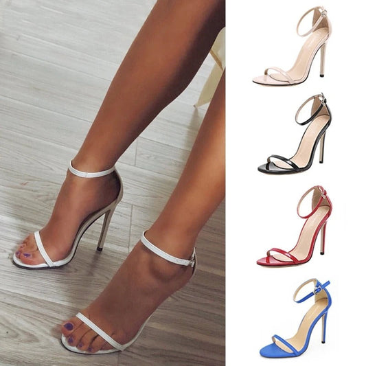 Amanda – Extrahohe Damen High Heels mit Fischmaul-Design