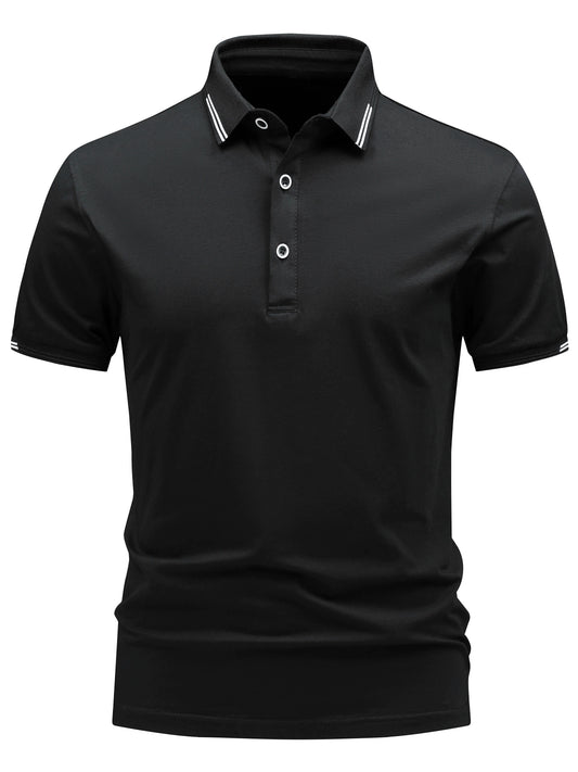 Herren Poloshirt im klassischen Casual-Stil – Perfekt für Freizeit & Alltag