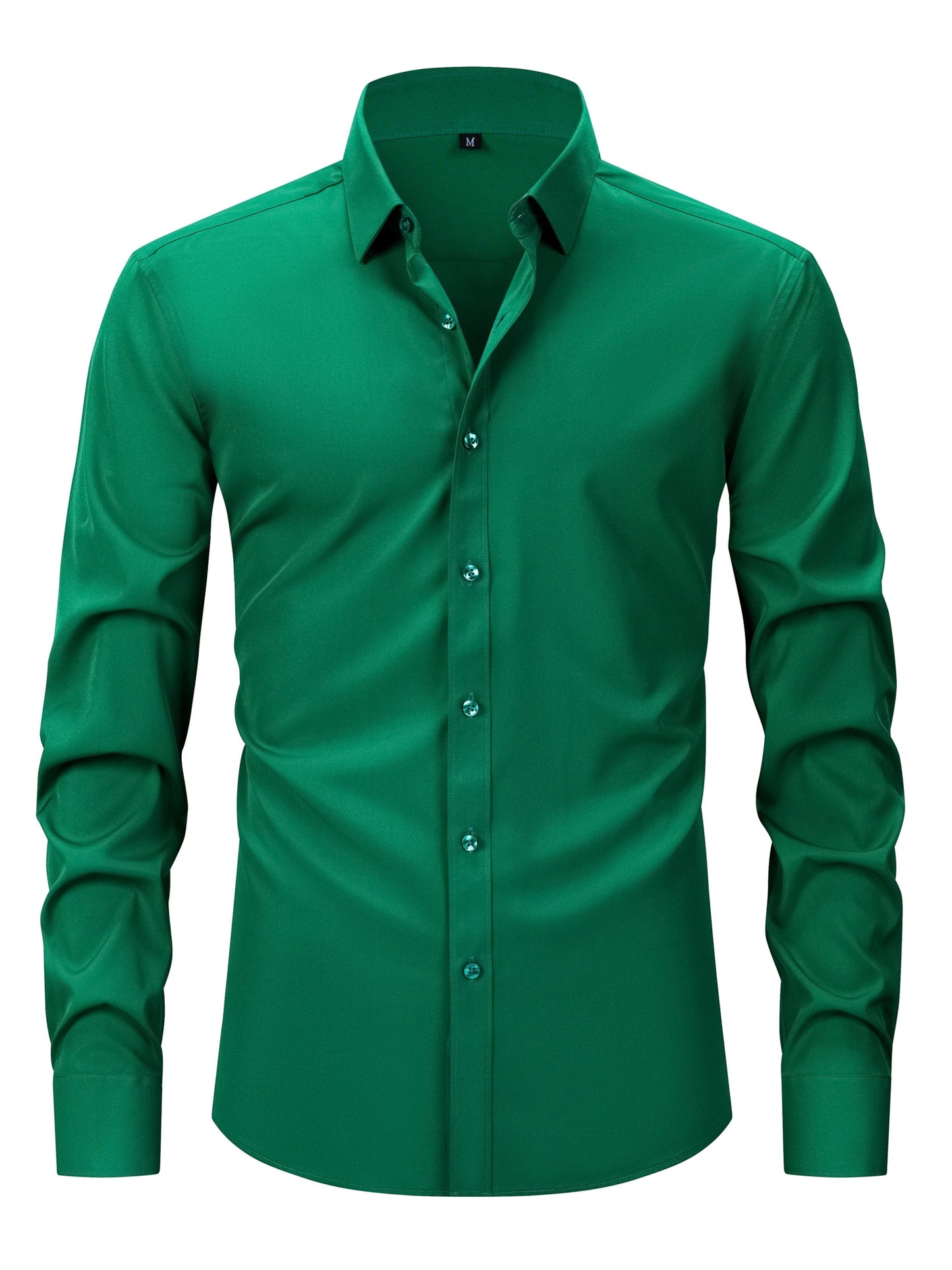 Herren Business-Freizeit Hemd Slim Fit – Elegantes Langarmhemd für Büro und Alltag