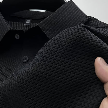 Herren Poloshirt mit Struktur – Casual Stil für Alltag und Freizeit
