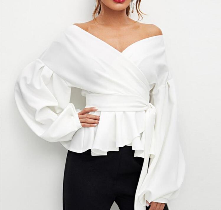 Grace – Damen Bluse mit Schleife