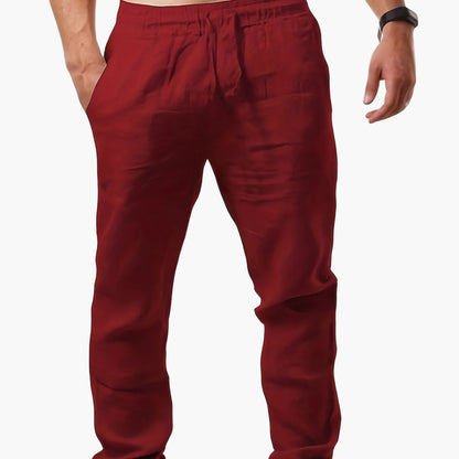 Herren Freizeithose mit Kordelzug – Bequeme Sommerhose für Alltag und Urlaub