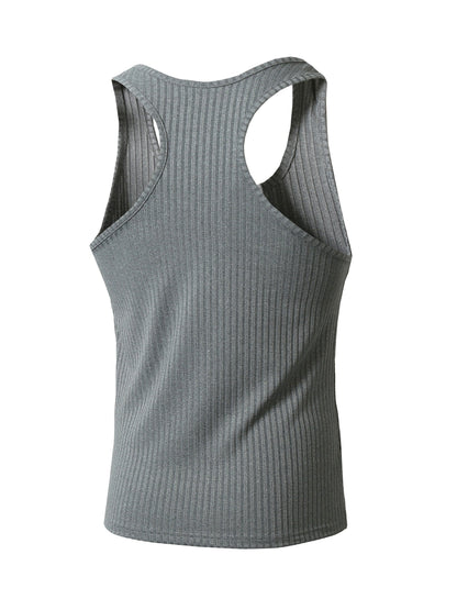 Herren Tanktop Set – Sportlicher Ripp-Look, Vielseitig für Alltag & Fitness