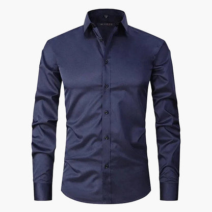 Herren Business Hemd Slim Fit – Elegantes Langarmhemd für Büro & Alltag