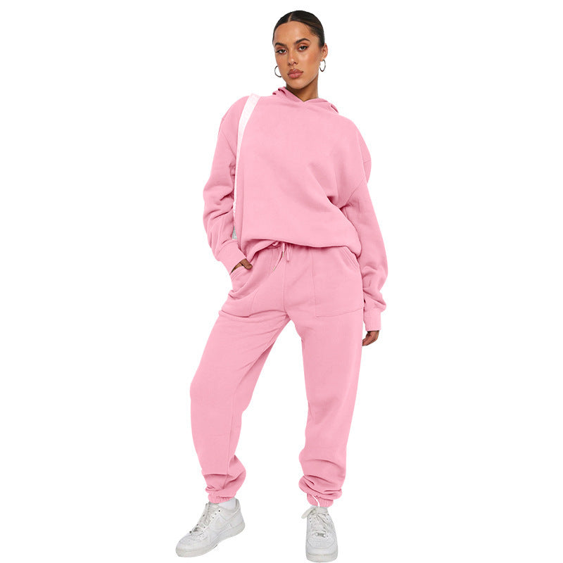 Heather – Kapuzenpullover mit langen Ärmeln aus Polyester