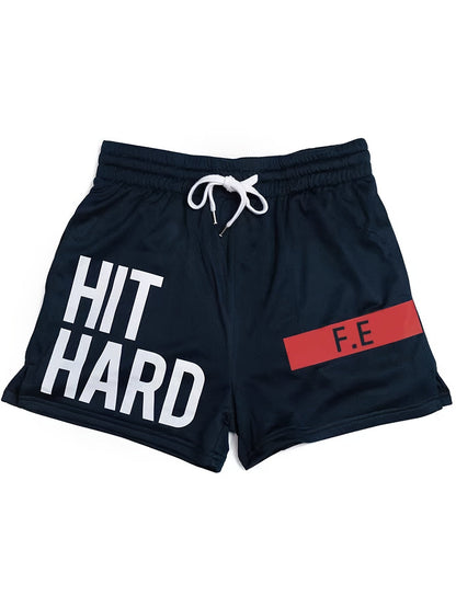 Herren Sportshorts Basketball „Hit Hard“ Streetwear Stil