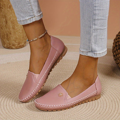 Damen Bequeme Slipper Mokassins – Elegante Freizeit Loafer für Alltag & Büro