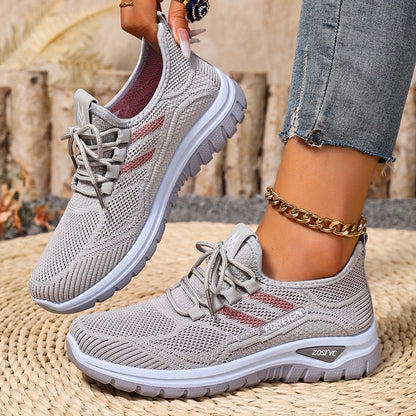 Damen Freizeitsneaker mit Komfortsohle für Alltag und Sport