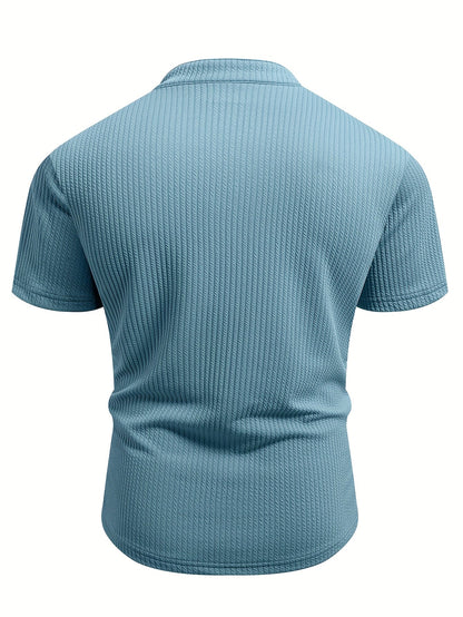 Herren Polohemd Modern Fit mit Stehkragen – Stilvolles Poloshirt für Büro und Freizeit
