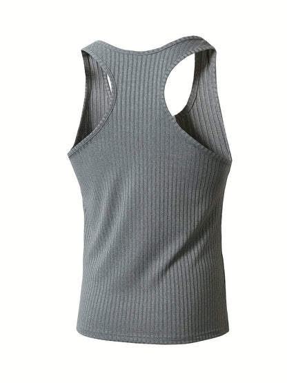 Herren Sportliche Tanktops 3er-Pack – Bequeme Freizeit- und Fitnessshirts